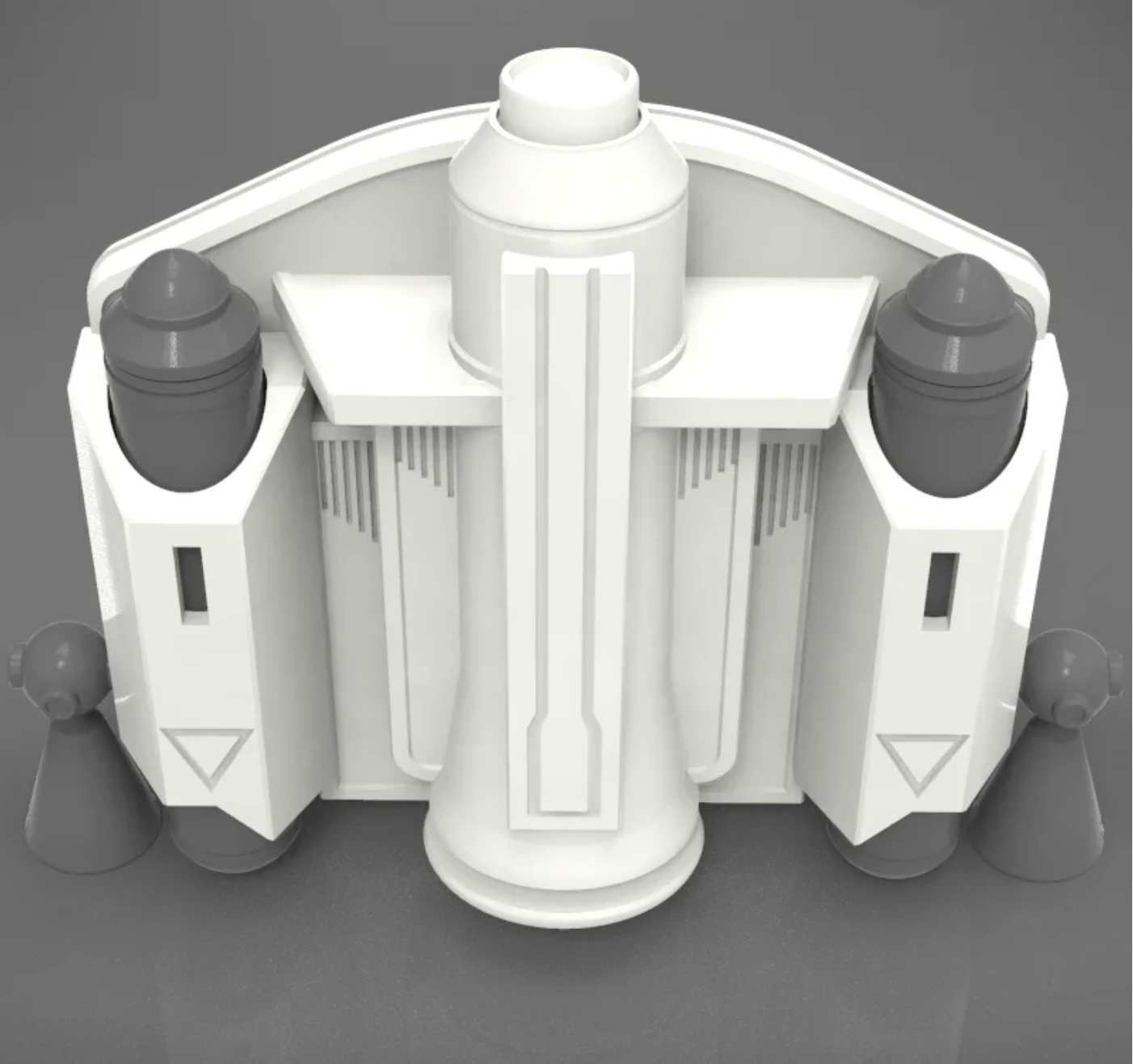 Bo Katana's Jetpack- STAR WARS The Mandalorian- 3D 1:1 printed model