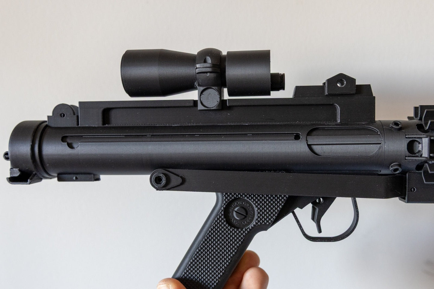 RotJ E-11 Stormtrooper Blaster Version 2 1:1 Scale 3D Printed Replica Prop Star Wars Cosplay (Copy)