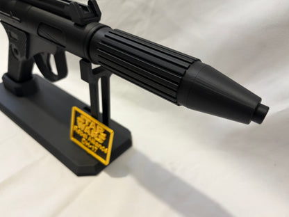 DH-17 Blaster & Stand Rebel Alliance 3D Printed Kit Star Wars 1:1 Scale Cosplay Model