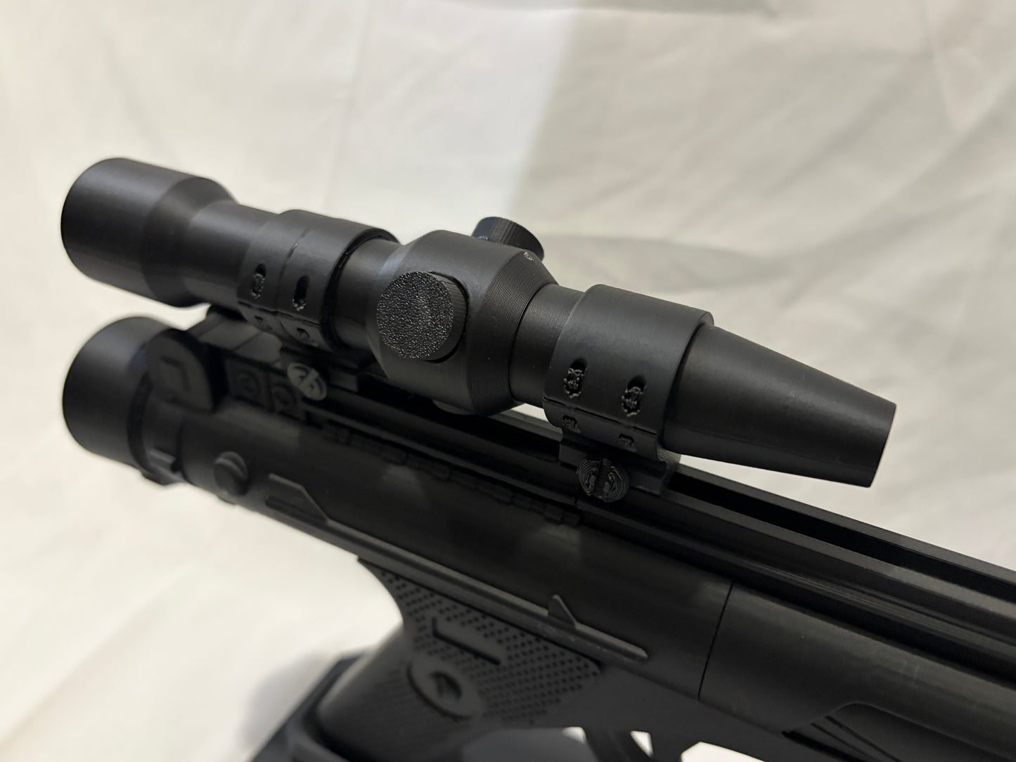 DH-17 Blaster & Stand Rebel Alliance 3D Printed Kit Star Wars 1:1 Scale Cosplay Model