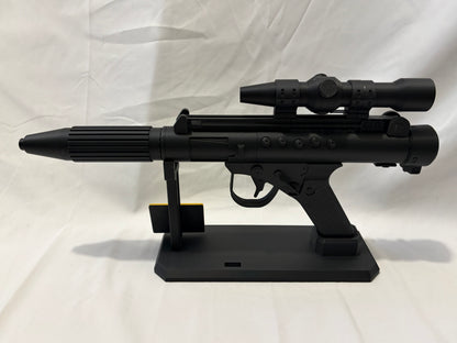 DH-17 Blaster & Stand Rebel Alliance 3D Printed Kit Star Wars 1:1 Scale Cosplay Model
