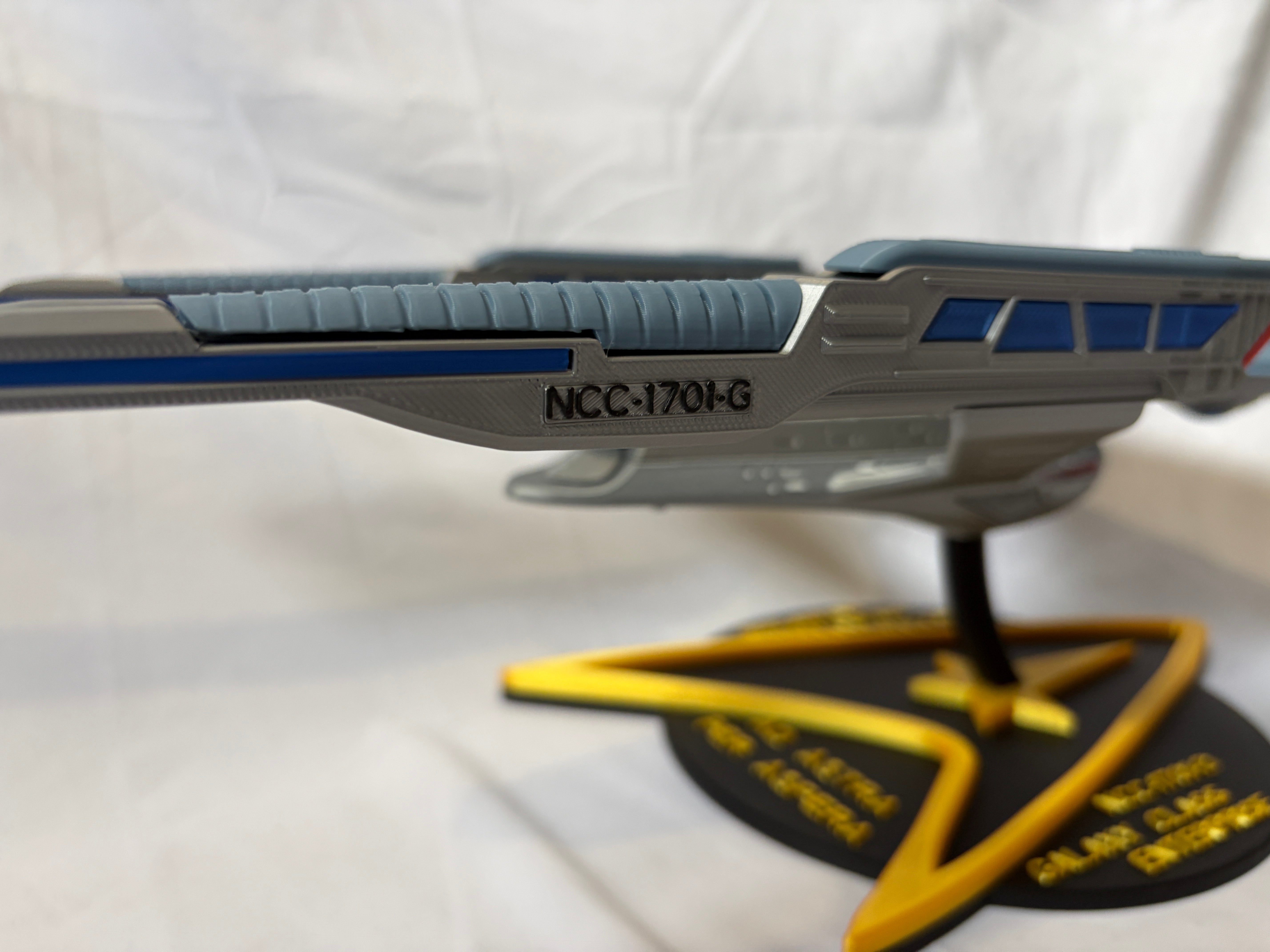 Star Trek USS Enterprise NCC-1701-G Display Model