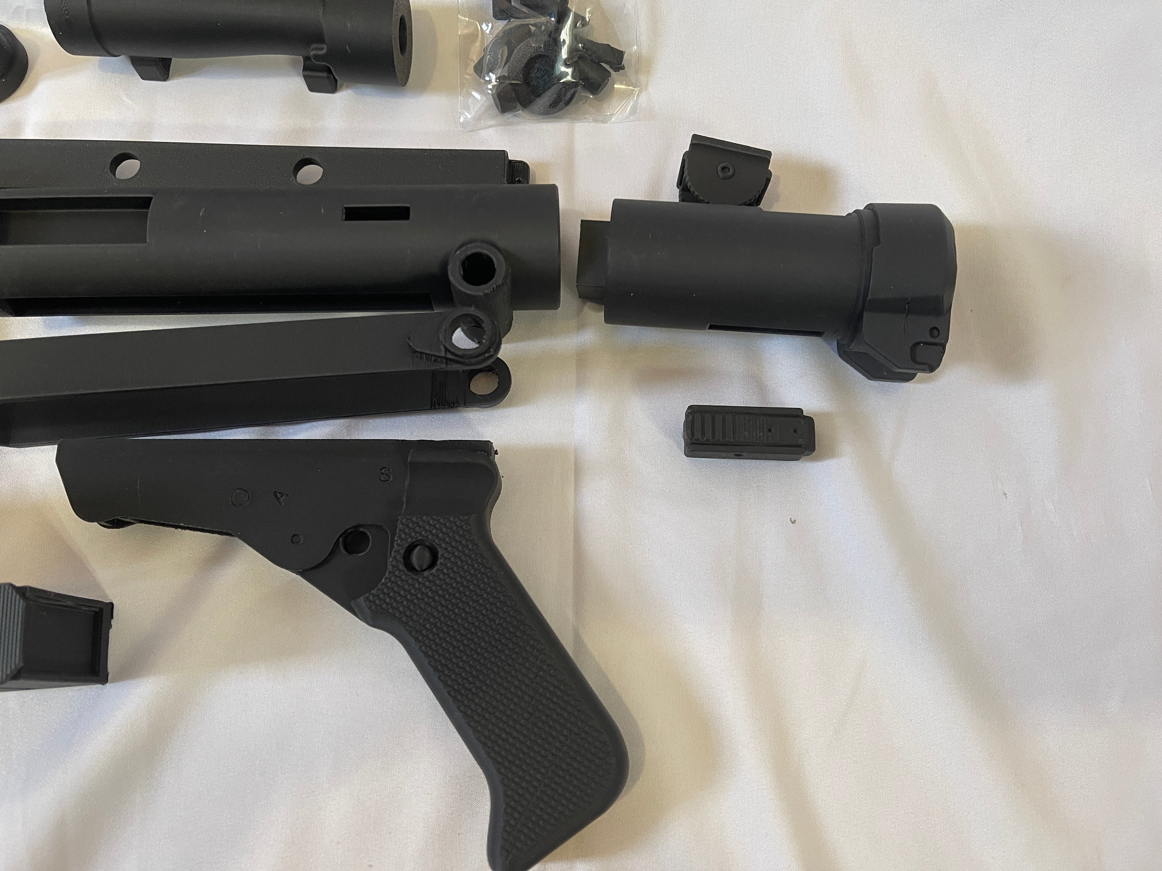 E-11 Storm Trooper Blaster WITH STAND Star Wars 1:1 3D Print Replica Cosplay