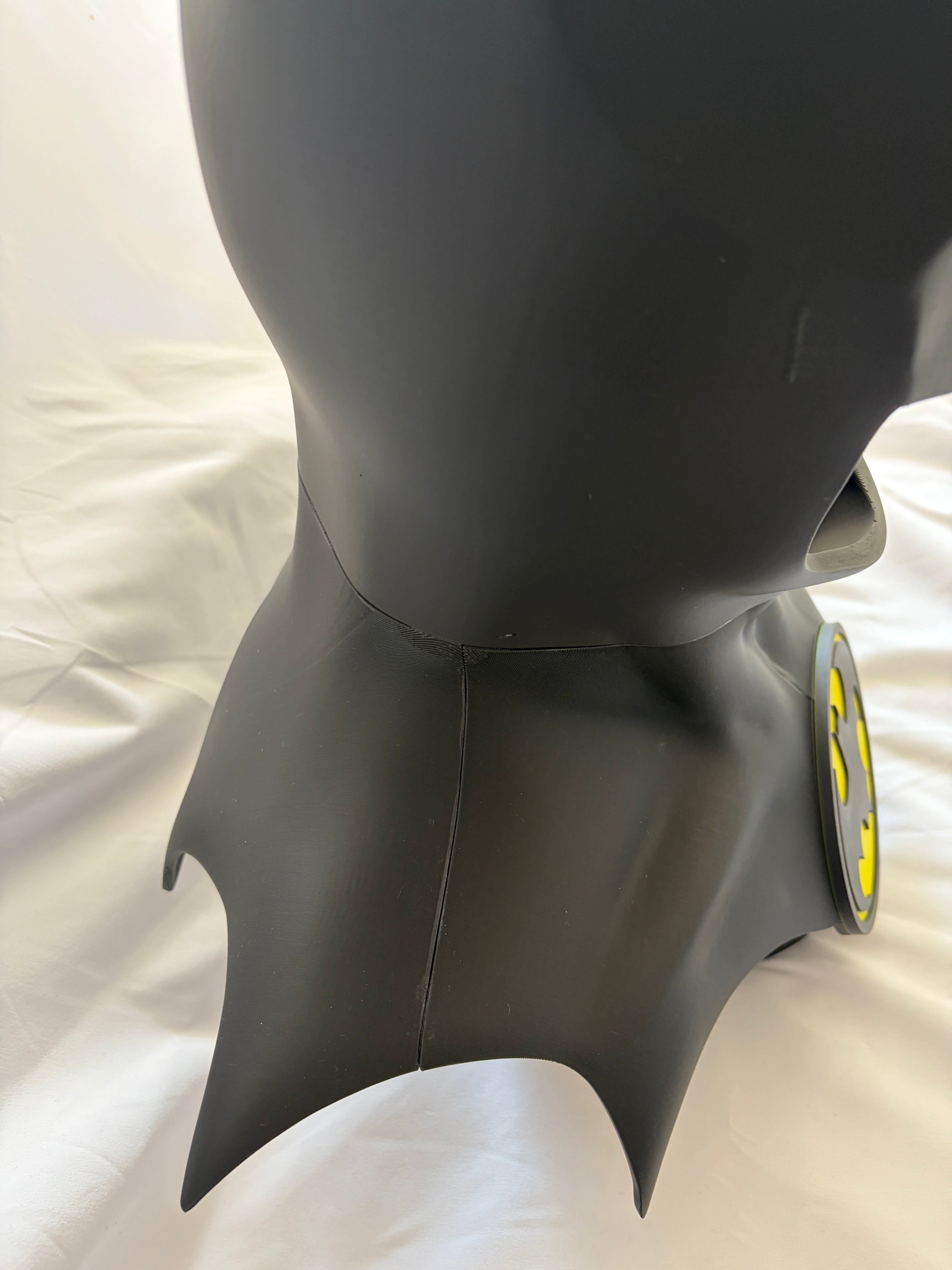 1989 Batman Cowl Life Size Bust 1:1 3D Printed