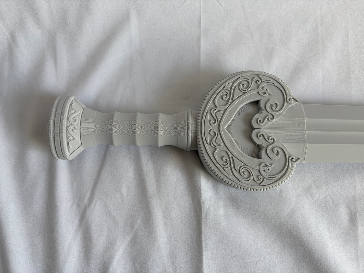 King of the Horsemen Sword Cosplay 1:1 Prop Unpainted KIT