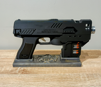 Judge Dredd Lawgiver 2012 3D Printed Cosplay Prop Replica