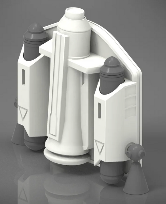 Bo Katana's Jetpack- STAR WARS The Mandalorian- 3D 1:1 printed model