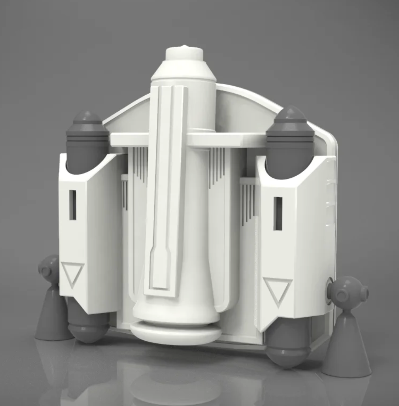 Bo Katana's Jetpack- STAR WARS The Mandalorian- 3D 1:1 printed model