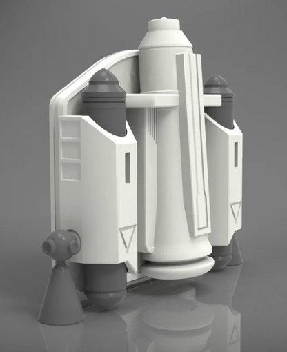 Bo Katana's Jetpack- STAR WARS The Mandalorian- 3D 1:1 printed model