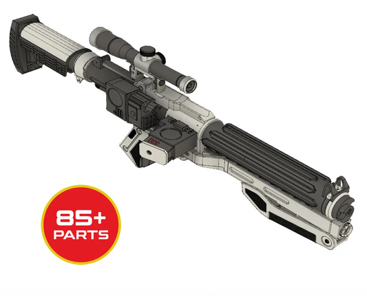 Proptronix F-11D First Order Blaster Kit Only 1:1 3D Printed Star Wars Cosplay