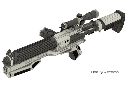 Proptronix F-11D First Order Blaster Kit Only 1:1 3D Printed Star Wars Cosplay
