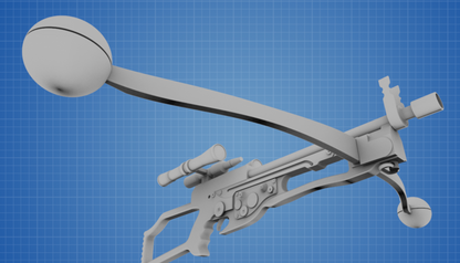 Chewbacca’s bowcaster 1:1 Scale 3D Printed Replica Prop Star Wars Cosplay