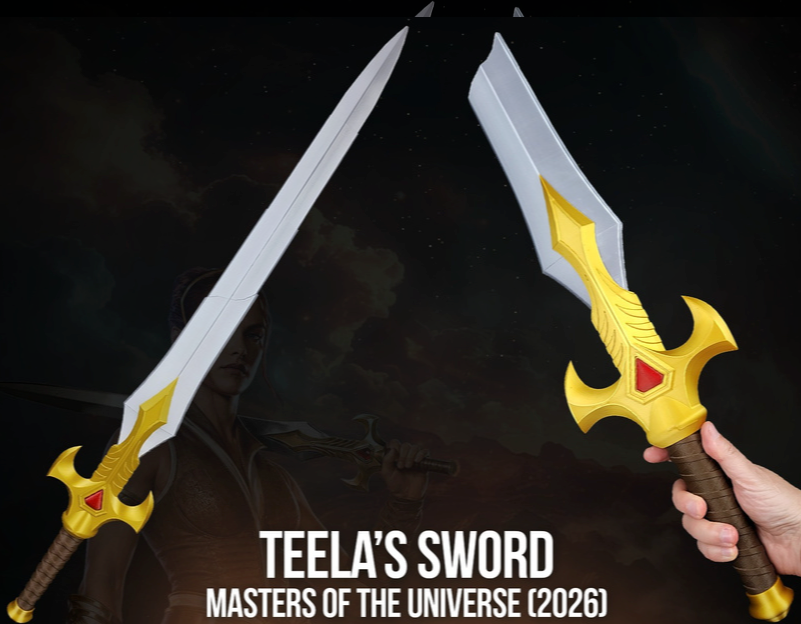 Teela's Sword  Masters Of The Universe Cosplay Prop Replica KIT (Copy)