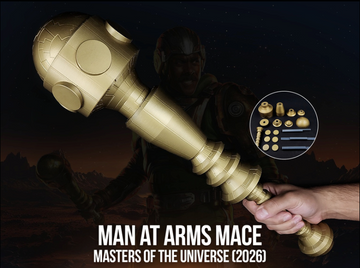 Man-At-Arms Mace Masters Of The Universe Cosplay Prop Replica KIT