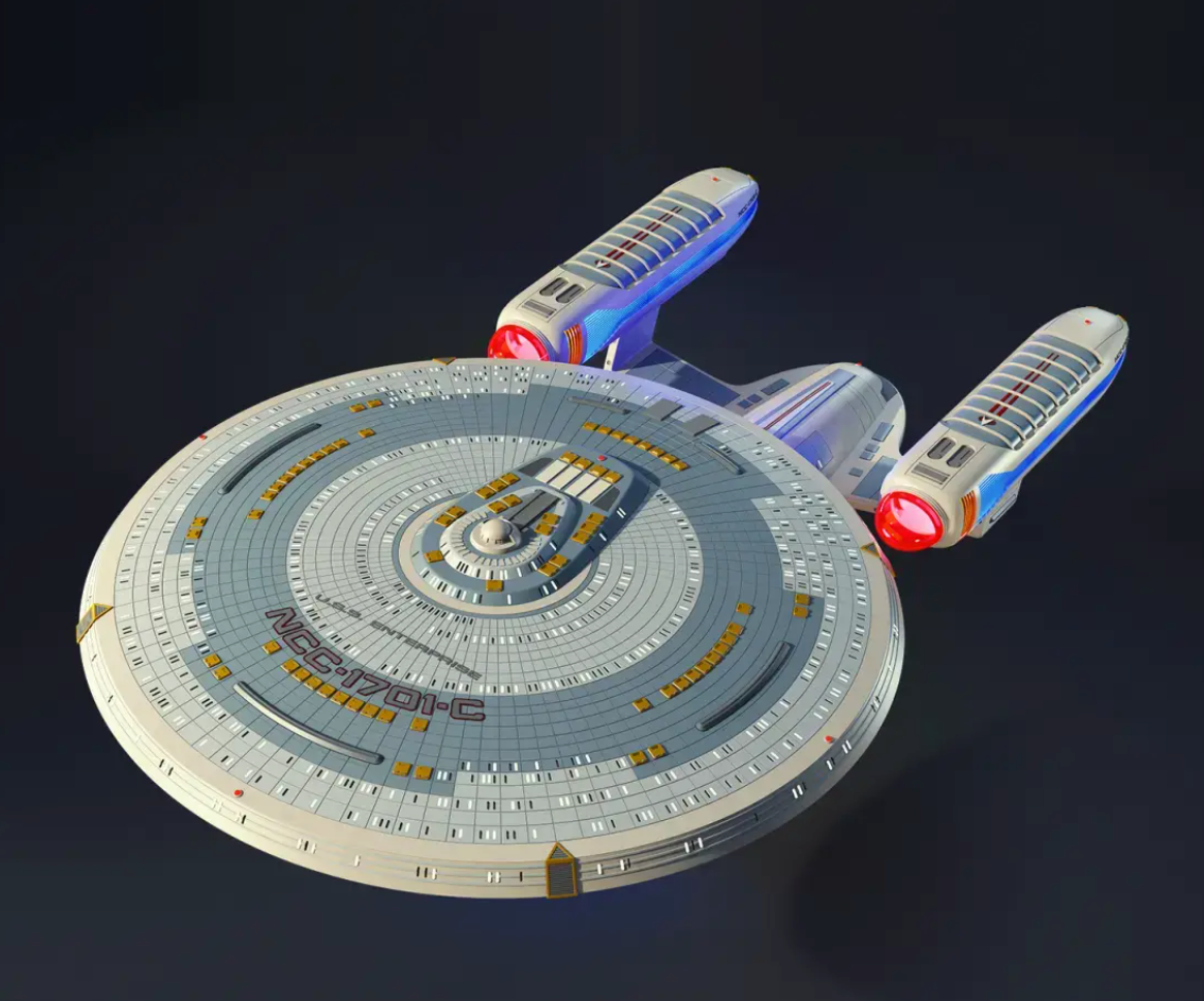 USS Enterprise NCC-1701-C / Custom Print for Allan Hilton