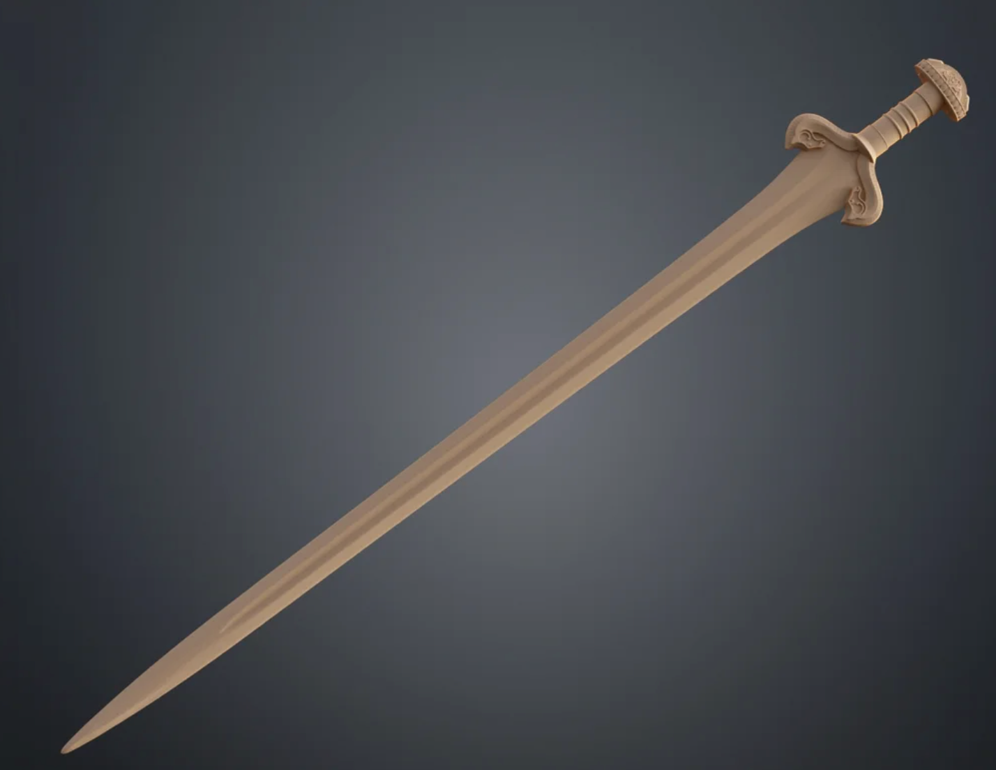 Eowyn Shieldmaiden Sword LOTR Lord OF The Rings Cosplay 1:1 Prop Unpainted