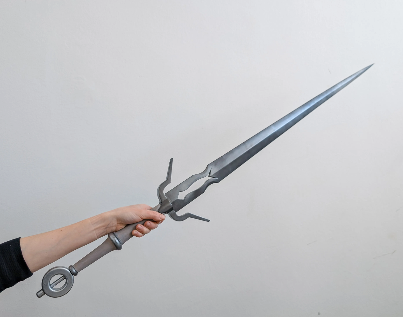 The Witcher Ciri's Sword Cosplay 1:1 Prop UnpaintedCosplay Prop KIT