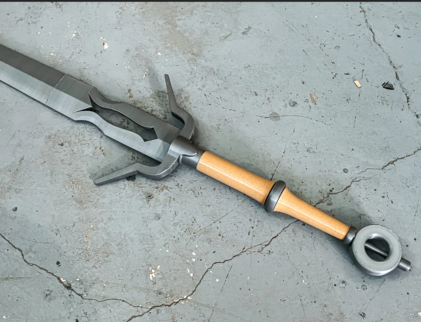 The Witcher Ciri's Sword Cosplay 1:1 Prop UnpaintedCosplay Prop KIT