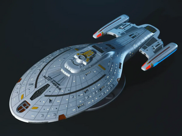 USS Voyager / Intrepid Class  / Custom Print for Allan Hilton