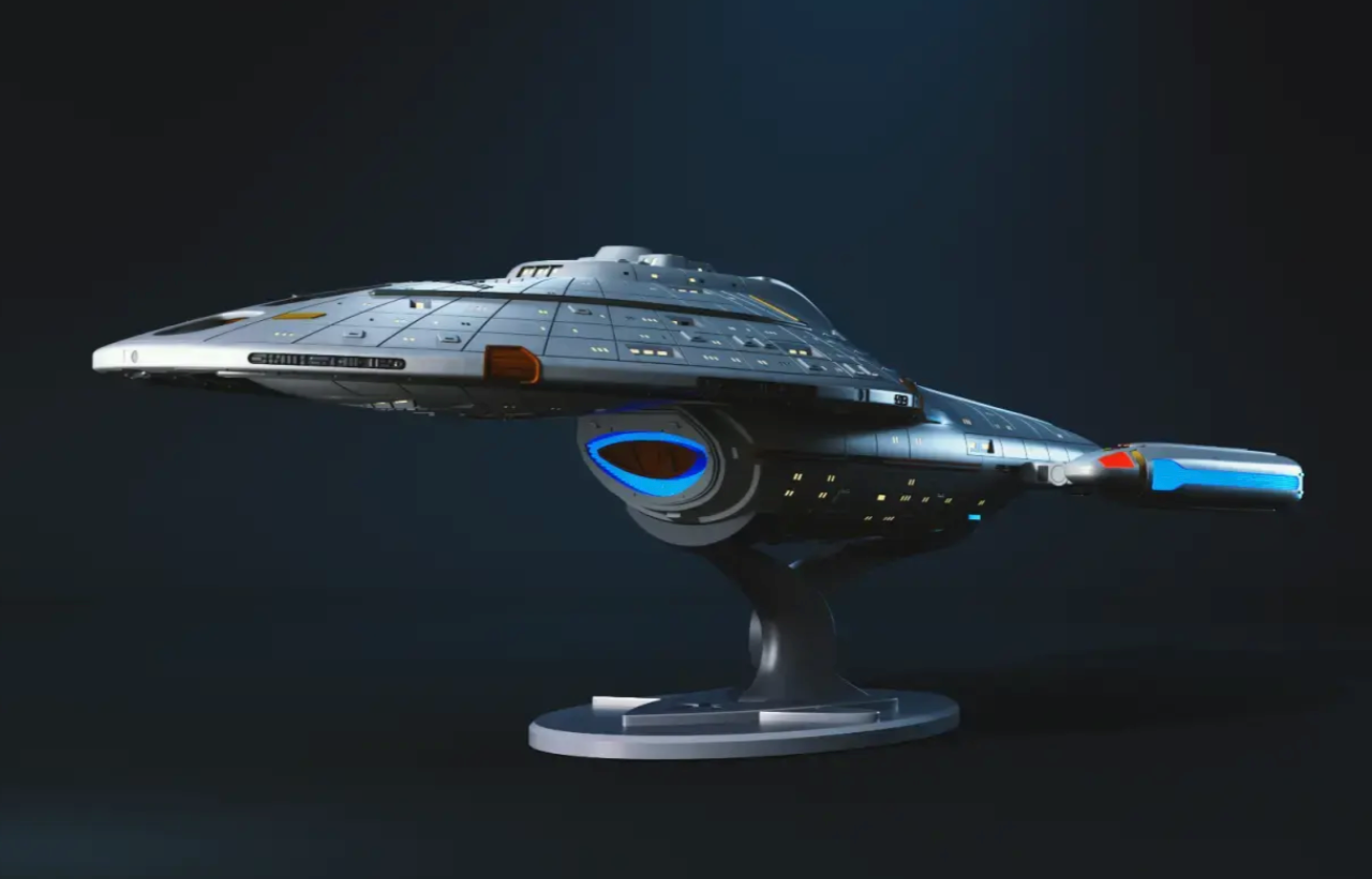 USS Voyager / Intrepid Class  / Custom Print for Allan Hilton