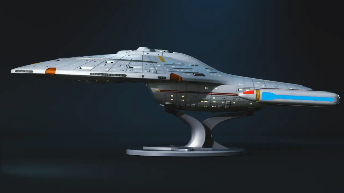 USS Voyager / Intrepid Class  / Custom Print for Allan Hilton