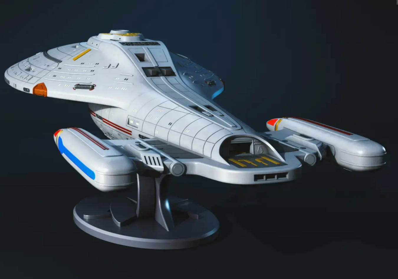 USS Voyager / Intrepid Class  / Custom Print for Allan Hilton