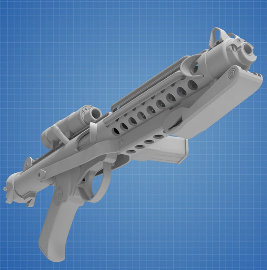 E-11 Stormtrooper Blaster 1:1 Scale 3D Printed Replica Prop Star Wars Cosplay