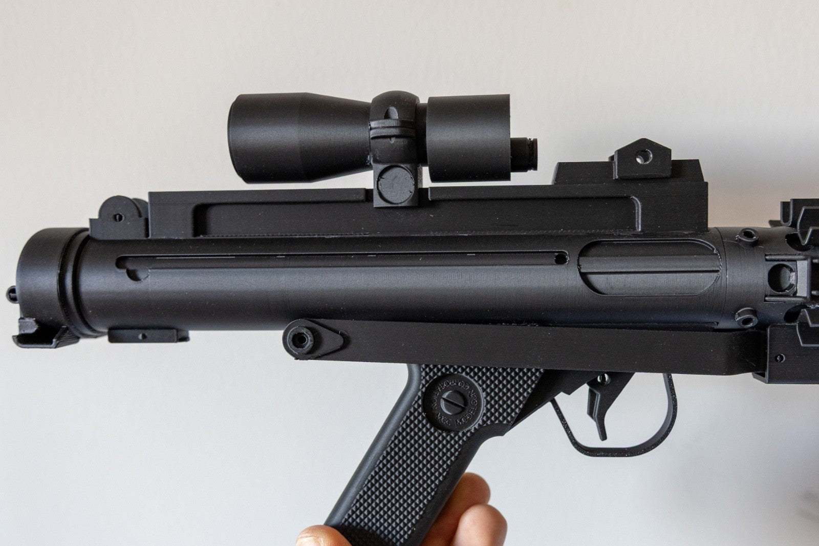 RotJ E-11 Stormtrooper Blaster Version 2  1:1 Scale 3D Printed Replica Prop Star Wars Cosplay (Copy)
