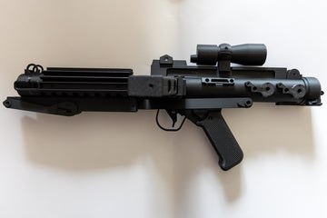 Sci-Fi Imperial Blaster Version 2  1:1 Scale 3D Printed Replica Prop Cosplay