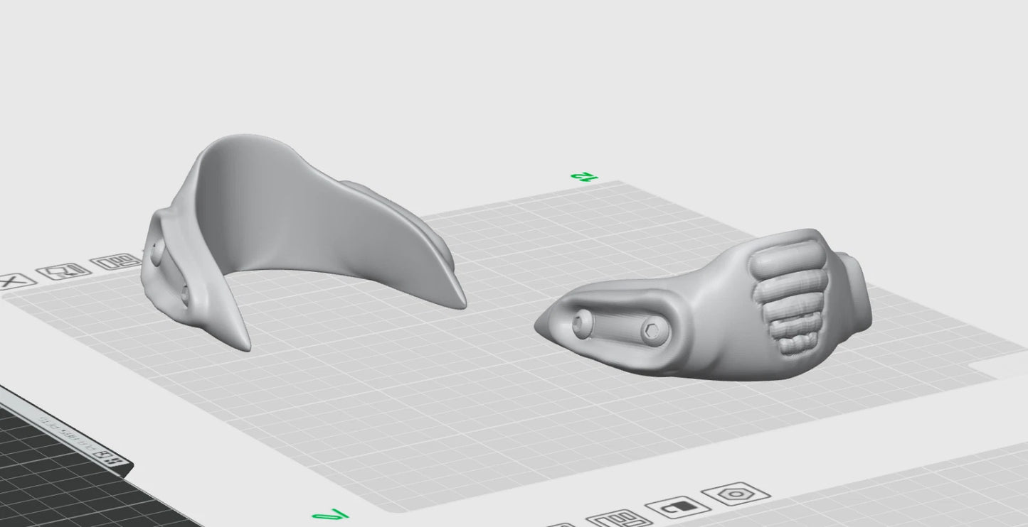 Judge Dredd LawRod Bundle 3D Printed Cosplay Prop Replica